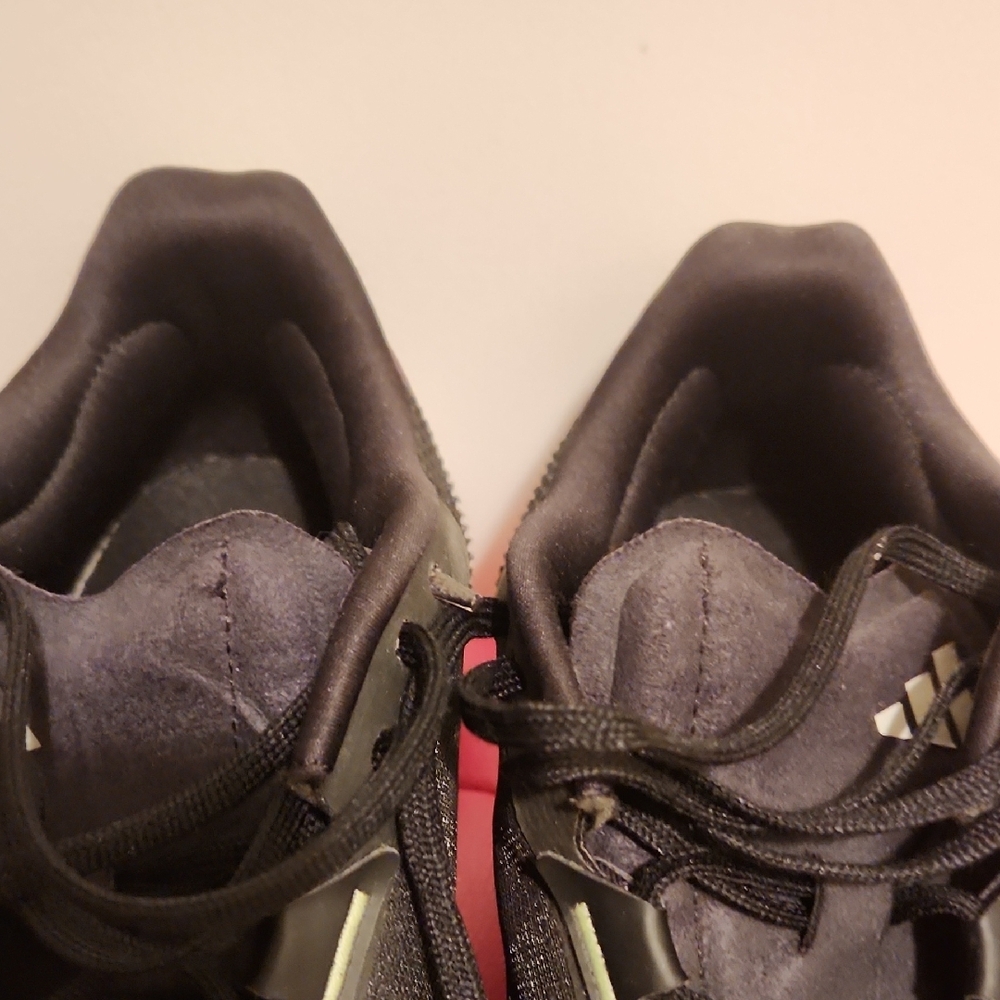 🔥Mens EUC Adidas Duramo Black and White Athletic Sneakers - Picture 3 of 3